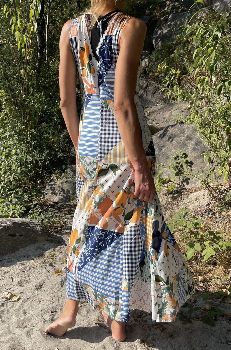 Vestiti: Maxi Abito da cocktail-multicolore-tgM/L-nuovo – Nuovo e nell'imballaggio originale da Gordevio venduto da LanaZimm 2