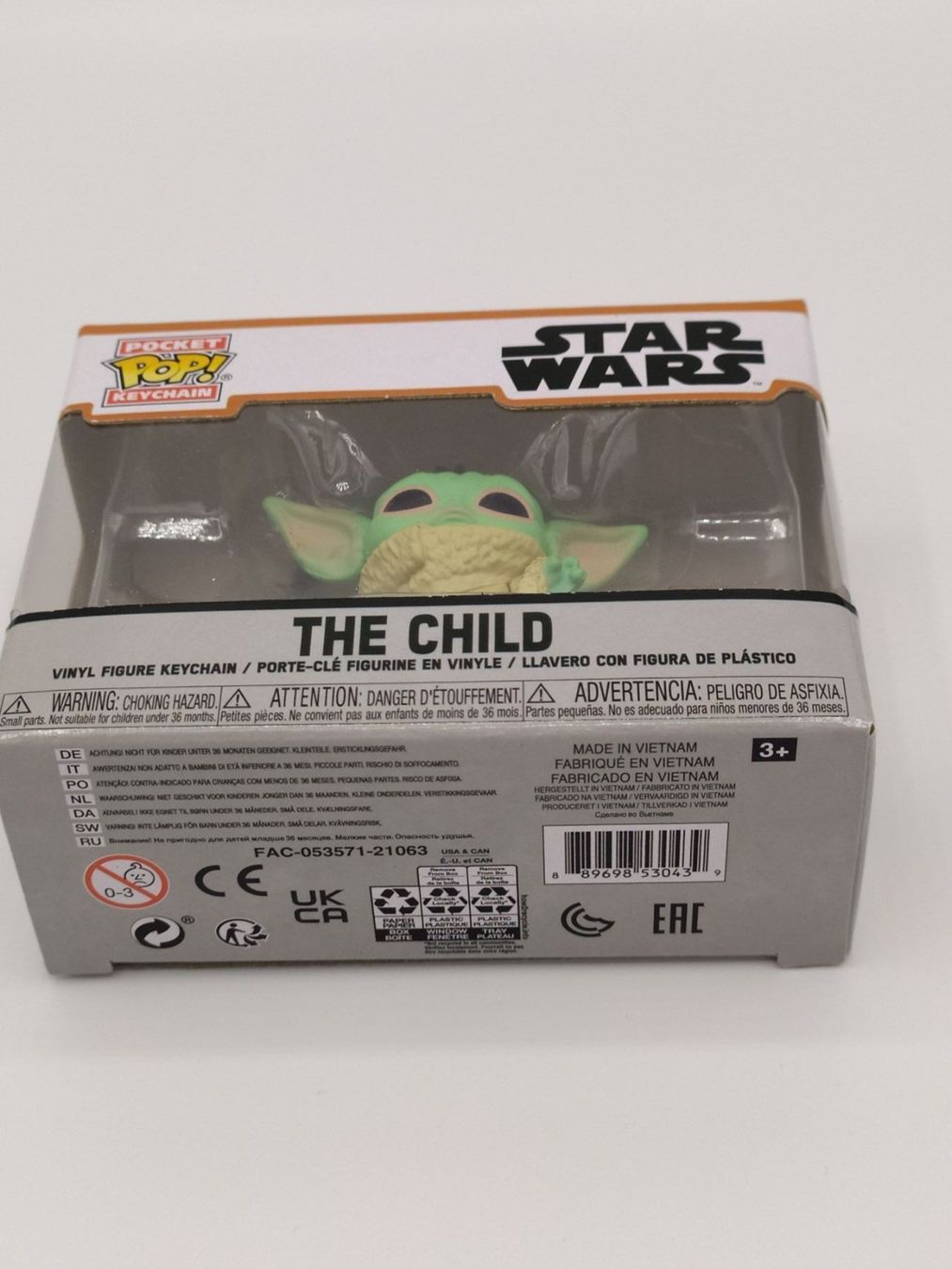 Star Wars Portachiavi: Funko POP Keychain Star Wars The Child – Nuovo e nell'imballaggio originale da Schlatt TG venduto da AndrTra 2