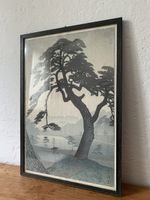 Shiro KASAMATSU  (1898–1991) Kinokuni-zuka baiu Holzblock