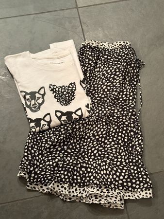 Jupe mit Shirt von Marc Cain, Grösse 1