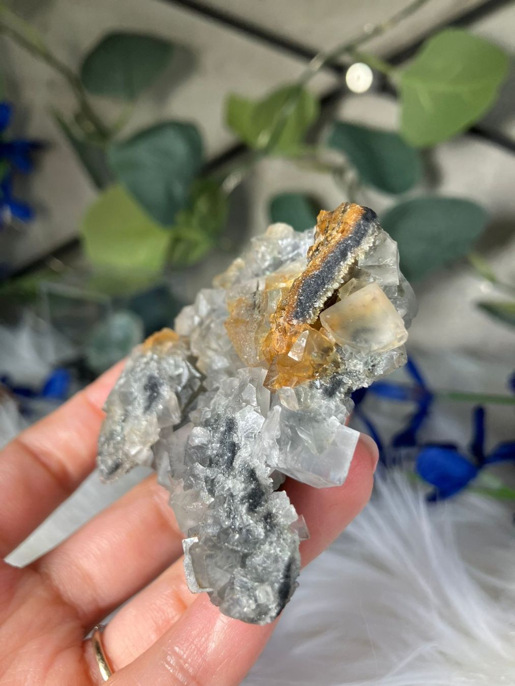 Mineralien & Heilsteine: Grauer Fluorit – Neu (gemäss Beschreibung) aus Neuheim von m.hald 2
