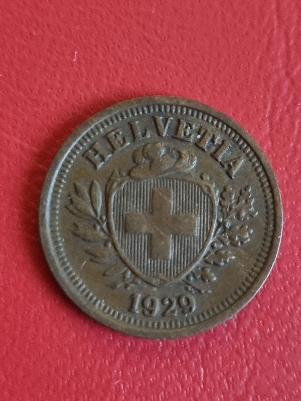 Toutes les monnaies: 1 RAPPEN - JAHR 1929 - SCHWEIZ – D'occasion à Heimenschwand par rog_p7h9