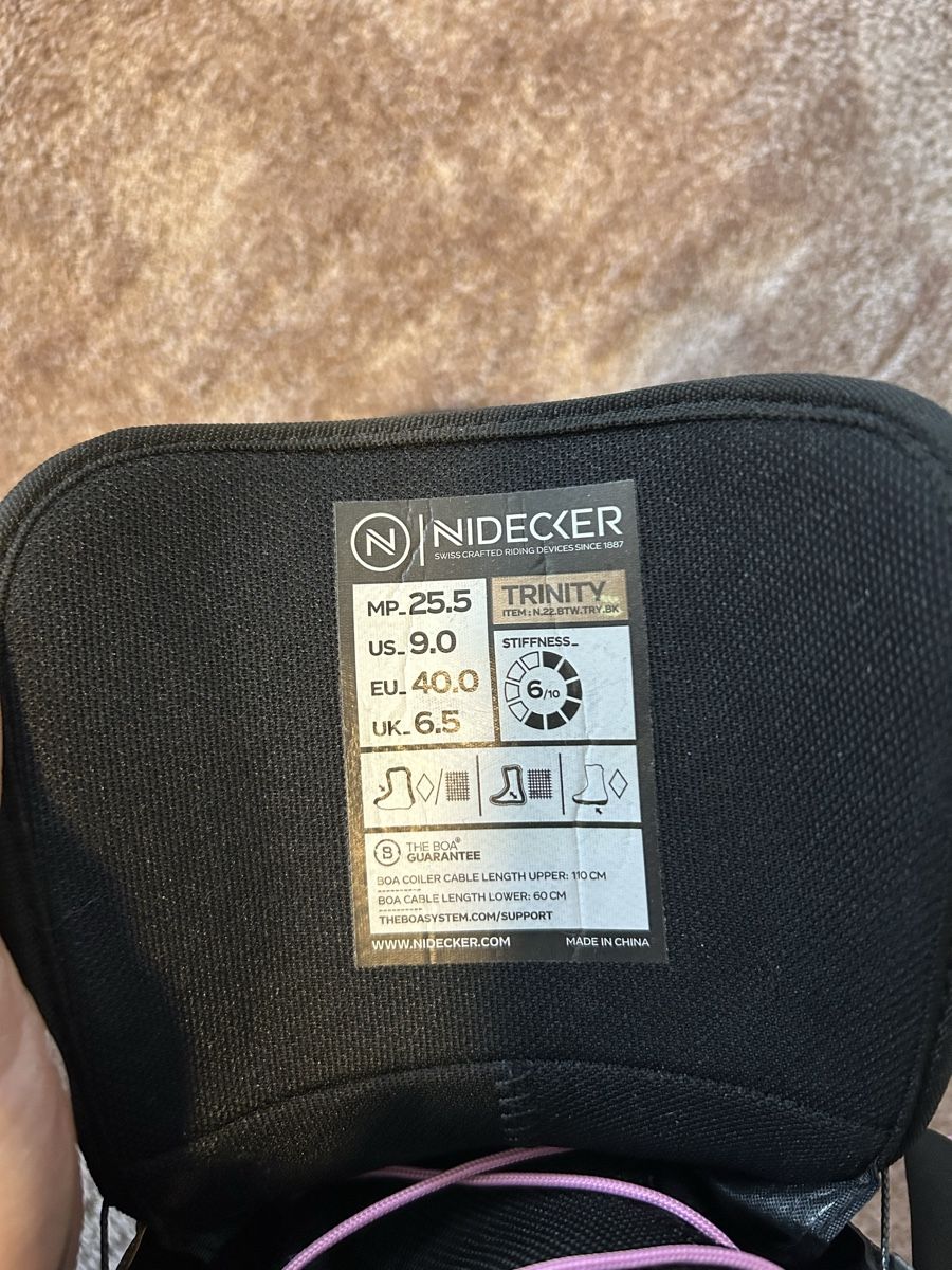 Nidecker Herrenschuhe: Boots nidecker trinity – Gebraucht aus Biasca von Tomathiss 3