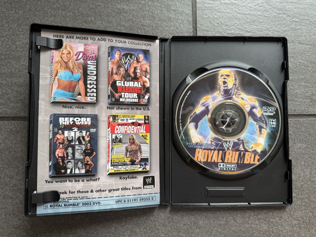 Alle DVDs: WWE Royal Rumble 2003 DVD – Gebraucht aus Zürich von cENS0R 2