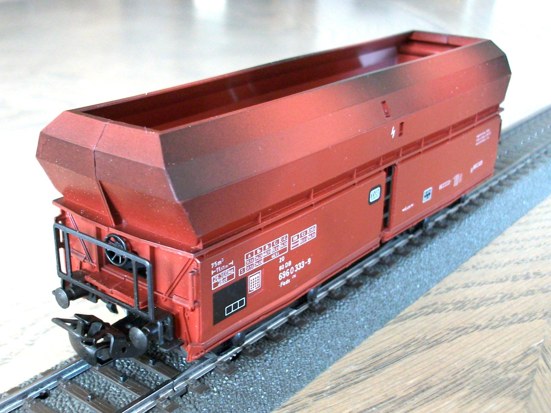 Märklin Modellini di ferrovie: DB-Grossgüterwagen; fabrikneu & OVP – Nuovo e nell'imballaggio originale da St. Moritz venduto da Manu7500 2