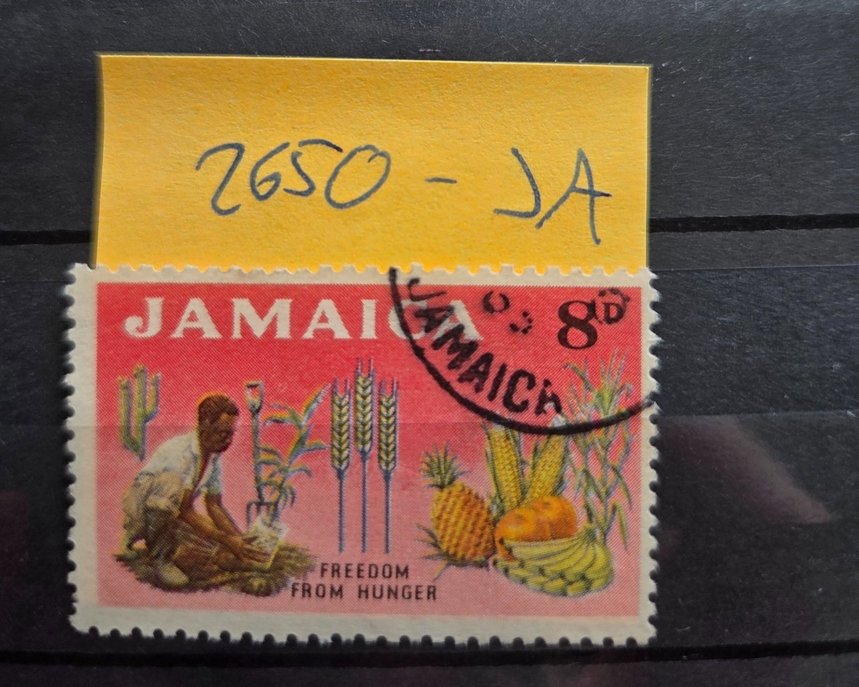 Tous les timbres: Briefmarke Jamaika 2650-JA – D'occasion à Köniz par Briefmarken_Frau