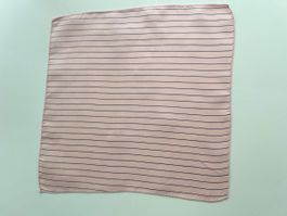 Pocket Square Striped Silk New