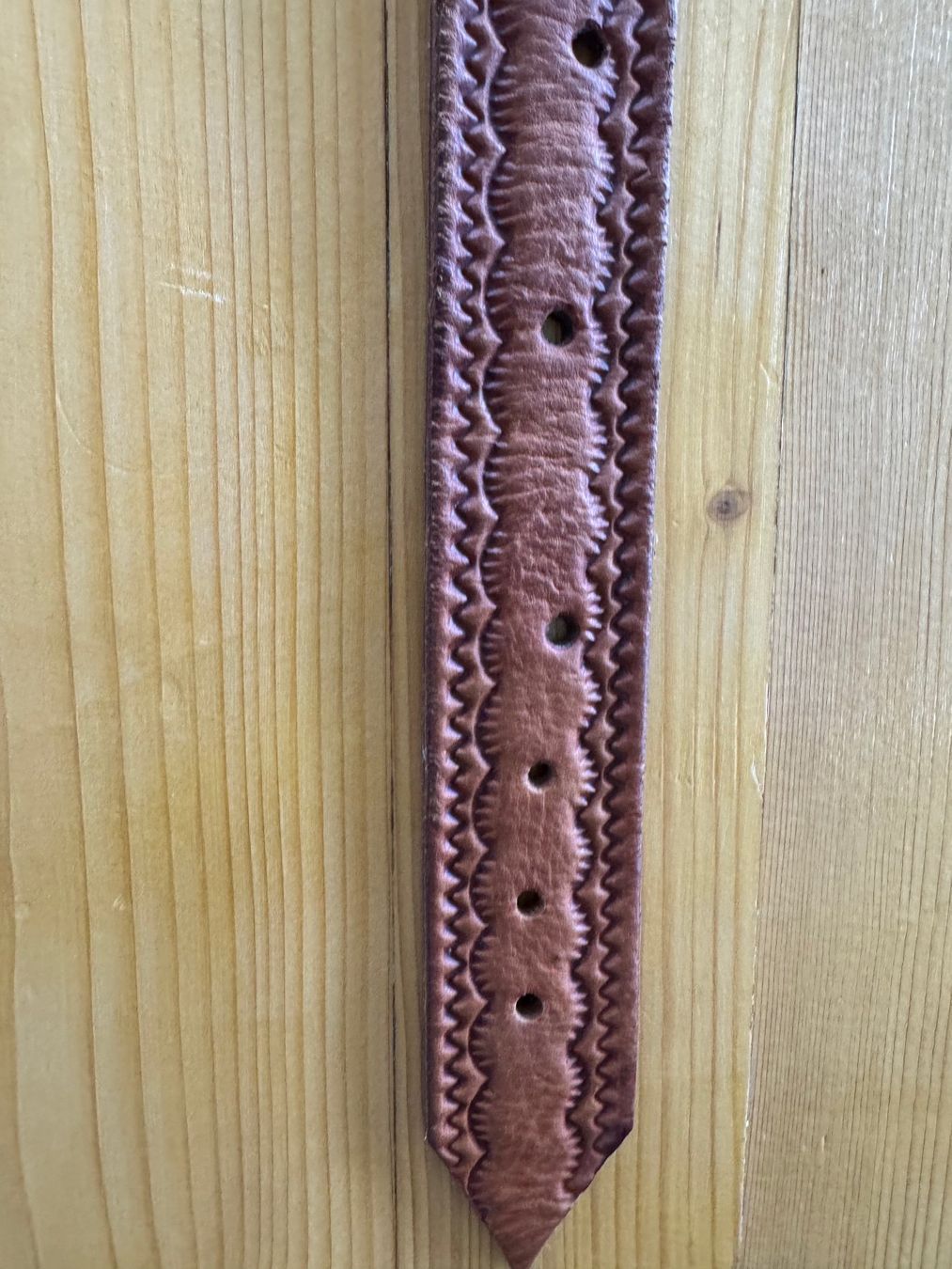 Cinture: Neu Ledergürtel braun 119 cm – Nuovo (secondo la descrizione) da Kirchdorf AG venduto da coco123 2