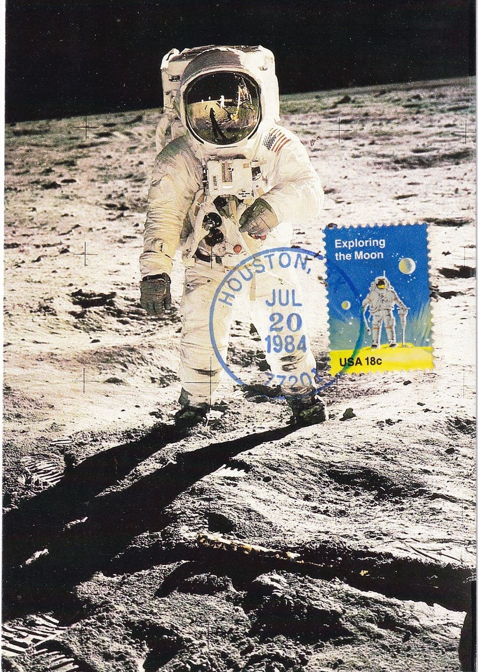 Tutti i francobolli: USA 1984, Exploring the Moon – Nuovo (secondo la descrizione) da Castione venduto da Rx-stamps