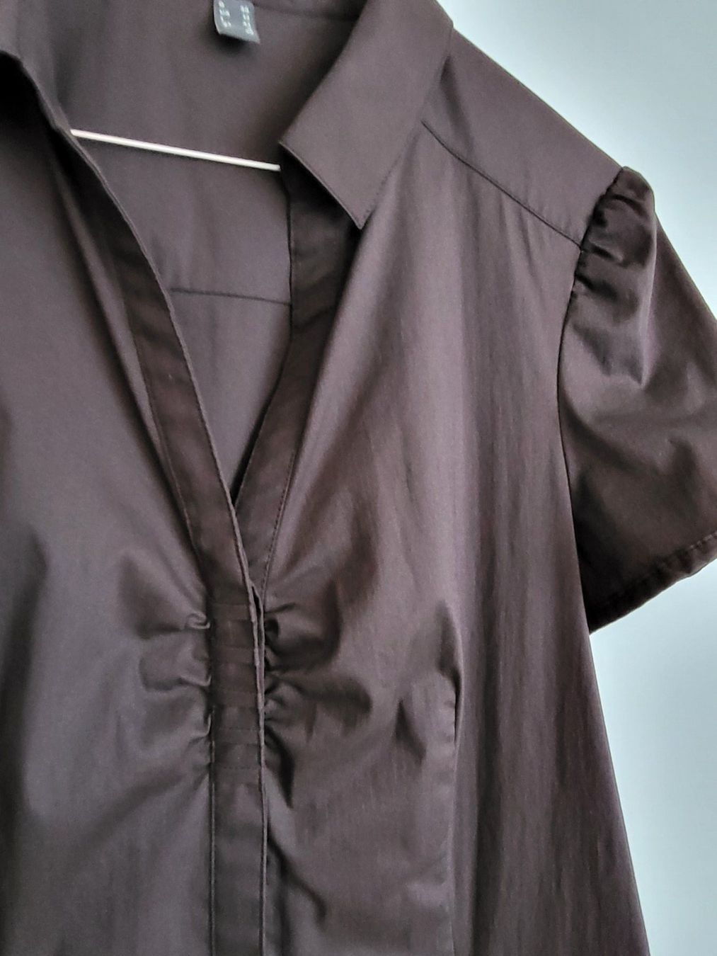 Esprit Camicette: Esprit Sommer Bluse, Gr. 38 - Braun, Kurzarm – Usato da Baar venduto da clar6 3