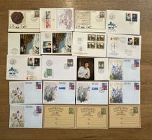 Liechtenstein - 20x Postkarten , FDC, AK und Sonderbriefe 