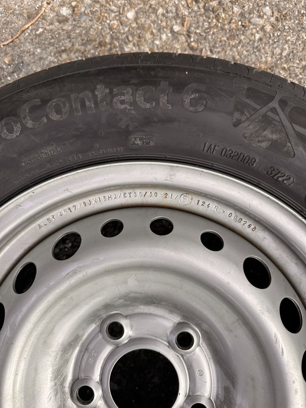 Continental Pneus & Kompletträder: 4 Roues Continental 195/65 R15 92H – Gebraucht aus Romont FR von Thoma_bdn 2
