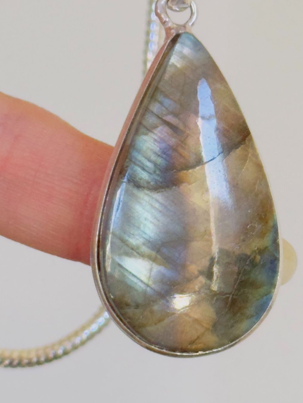 Catenine: Labradorite necklace – Nuovo e nell'imballaggio originale da Genève venduto da AGBERG 3