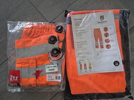 Pantaloni da lavoro Bormio Safety, alta visibilità, 48/50