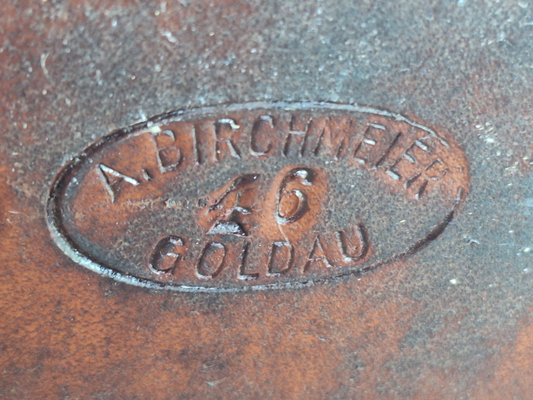 Schweizer Armee Borse: LEDERTASCHE SCHWEIZ.MILITÄR 1946 – Usato da Huttwil venduto da Kunterbuntli 6