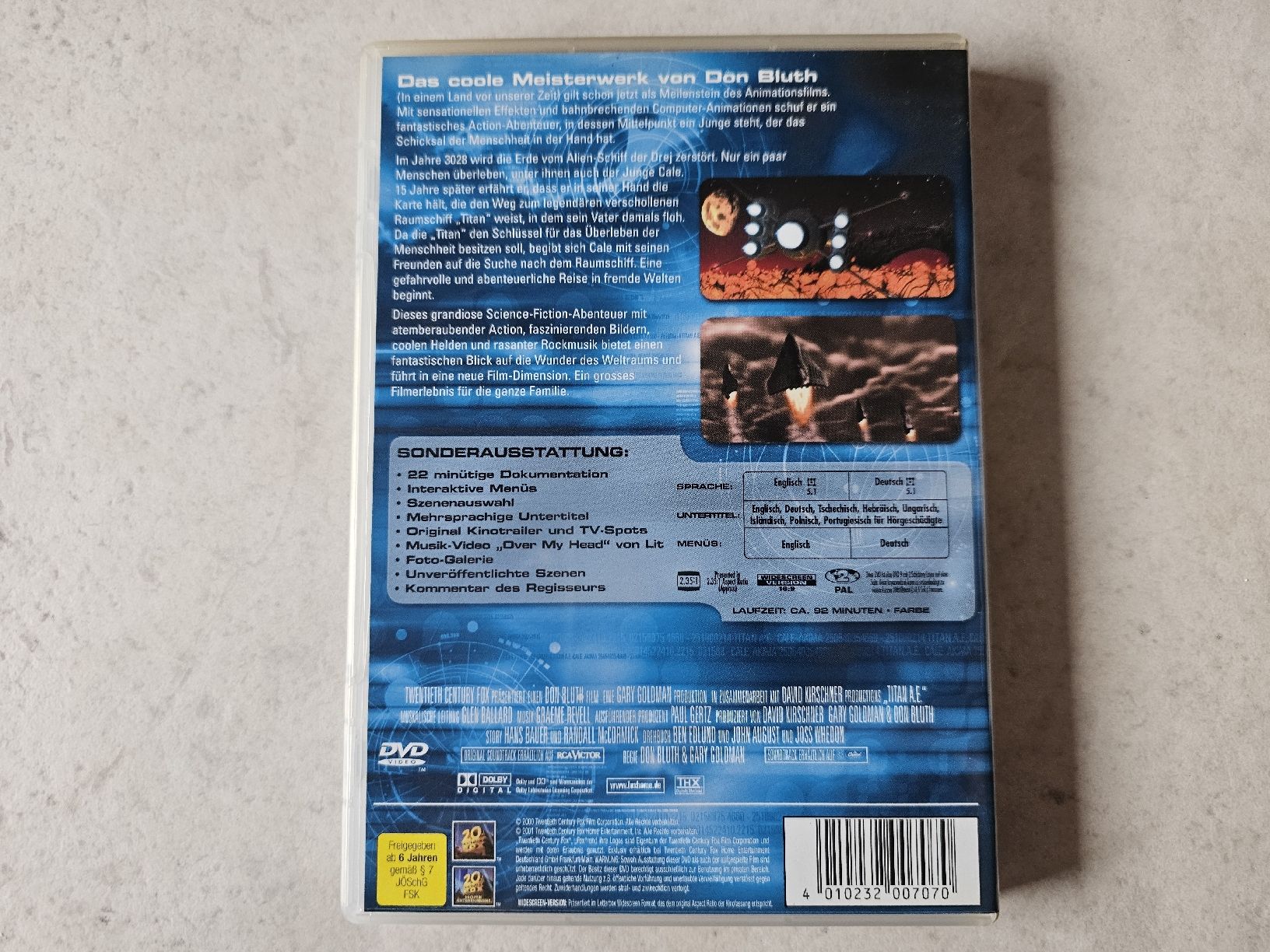 Alle DVDs: Titan A.E. – Gebraucht aus Schneisingen von backstore24 1