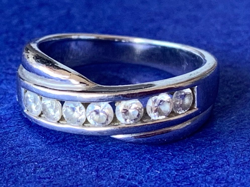 Anelli: Silberring 7 stones classico – Usato da Laufen venduto da belleskulptur