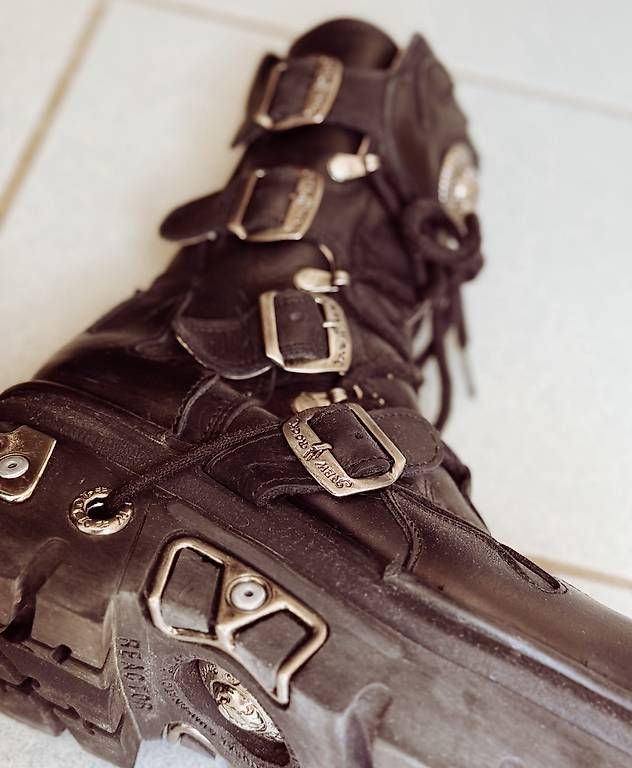 New Rock Scarpe da uomo: NEW ROCK Stiefel Boots Grösse 40 – Usato da Kirchdorf BE venduto da megablox 4