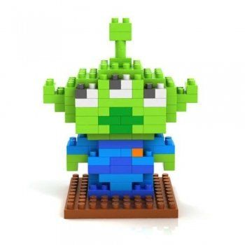 Nanoblock Kit di costruzioni: 9129 Loz - Toy Story - Alien – Nuovo e nell'imballaggio originale da Hochdorf venduto da ruest-online