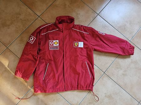 Ferrari Wind und Regenjacke Michael Schumacher Gr. 140