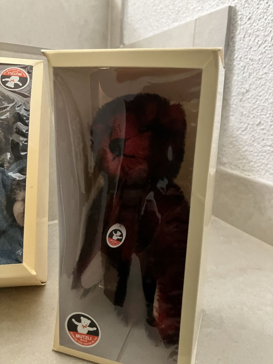 Original MuTzi Teddybär Schweiz – Sammlerbär mit Box – TOP Z (Neu und ...