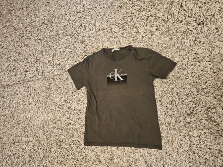T-Shirt Calvin Klein Jeans khaki Gr. 146