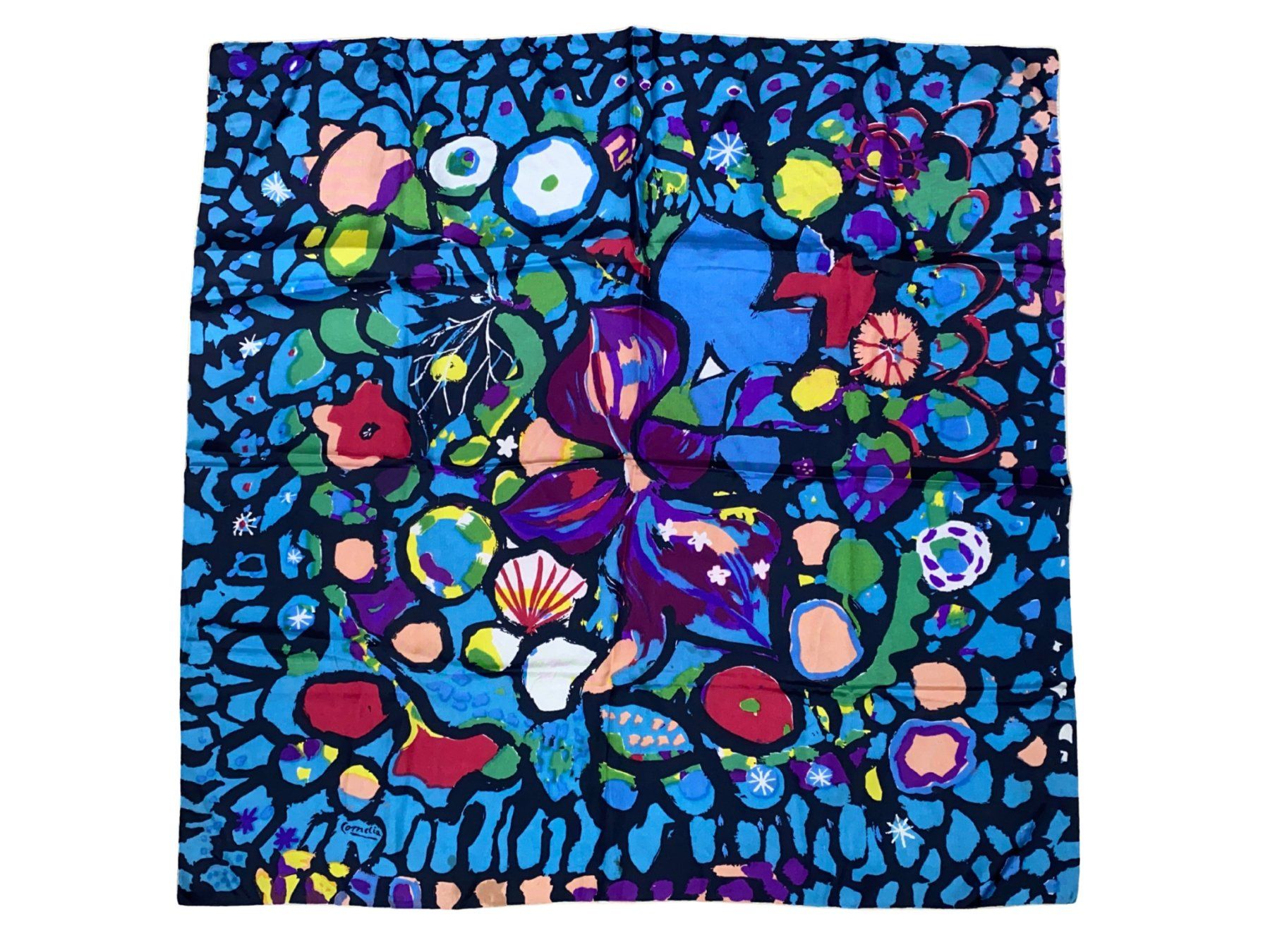 Foulard & Sciarpe: Foulard Cornelia ca. 87x85cm //i837 – Usato da Bern venduto da JMsoehne1987