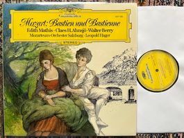 Mozart Bastien Und Bastienne  Mathis • Ahnsjö LP GEWASCHEN