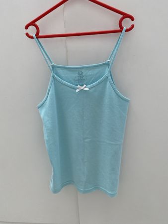 Hellblaues Top Mädchen Gr. 152