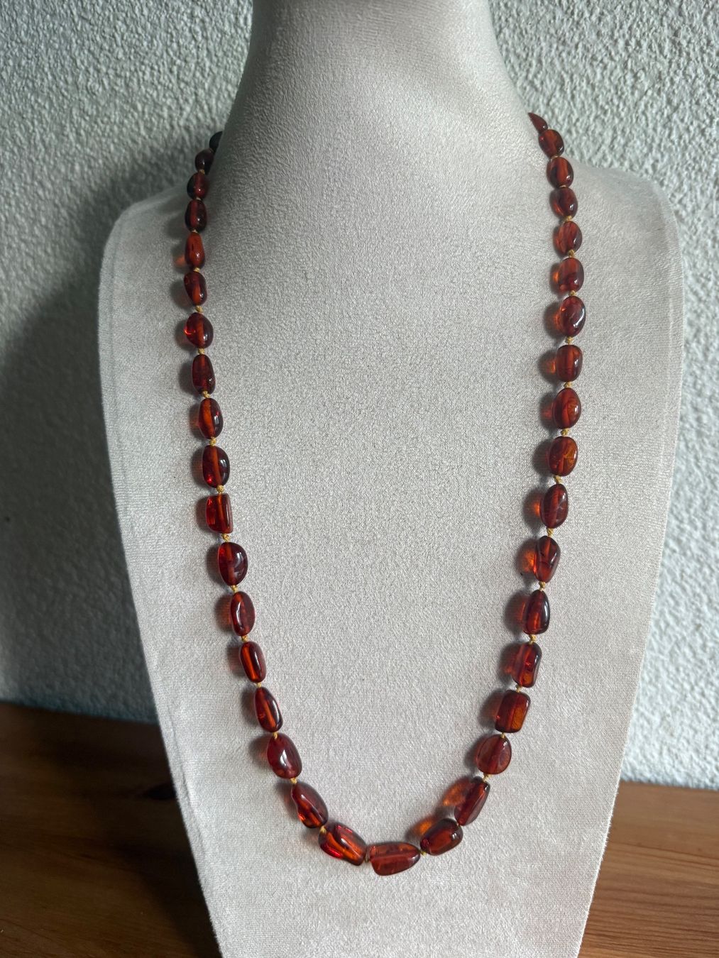 Ketten: Antike echte Bernstein Kette – Gebraucht aus Spiegel b. Bern von Rogger72