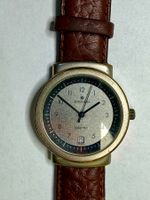 Junghans Solar TEC Armbanduhr braun gebrauchter Zustand