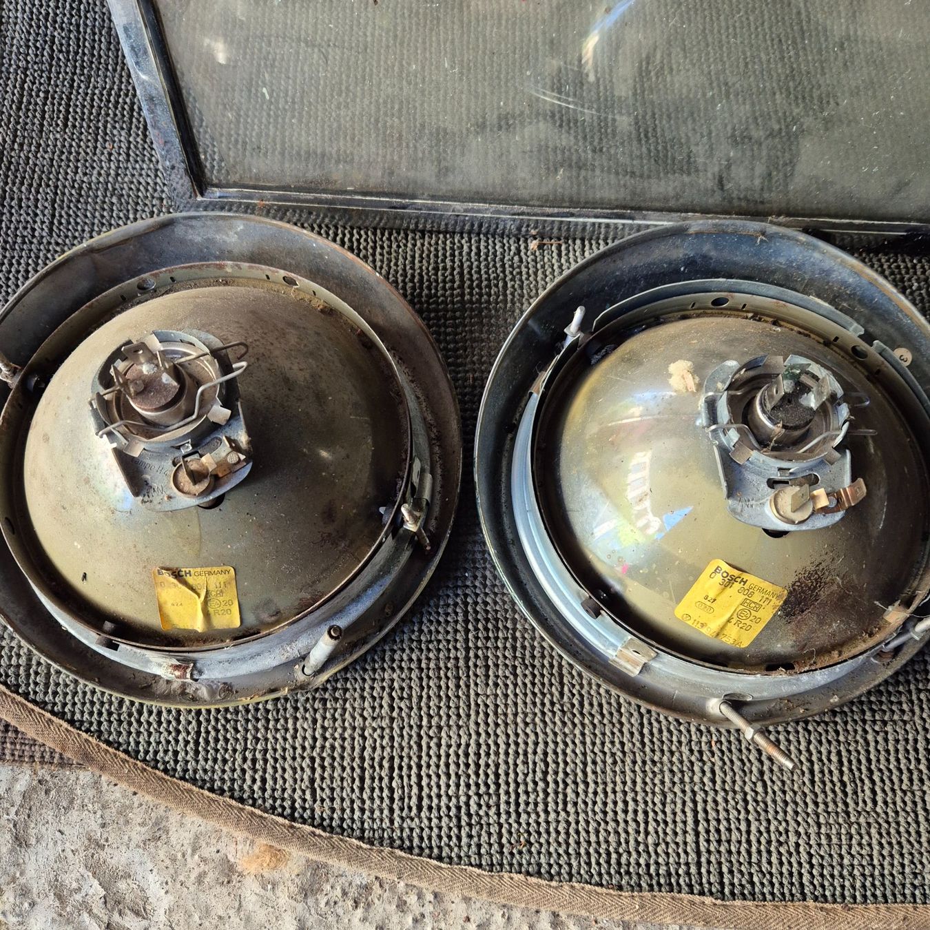 Bosch Fari: Scheinwerfer Paar Bosch Oldtimer – Usato da Koblenz venduto da WSBS_4067