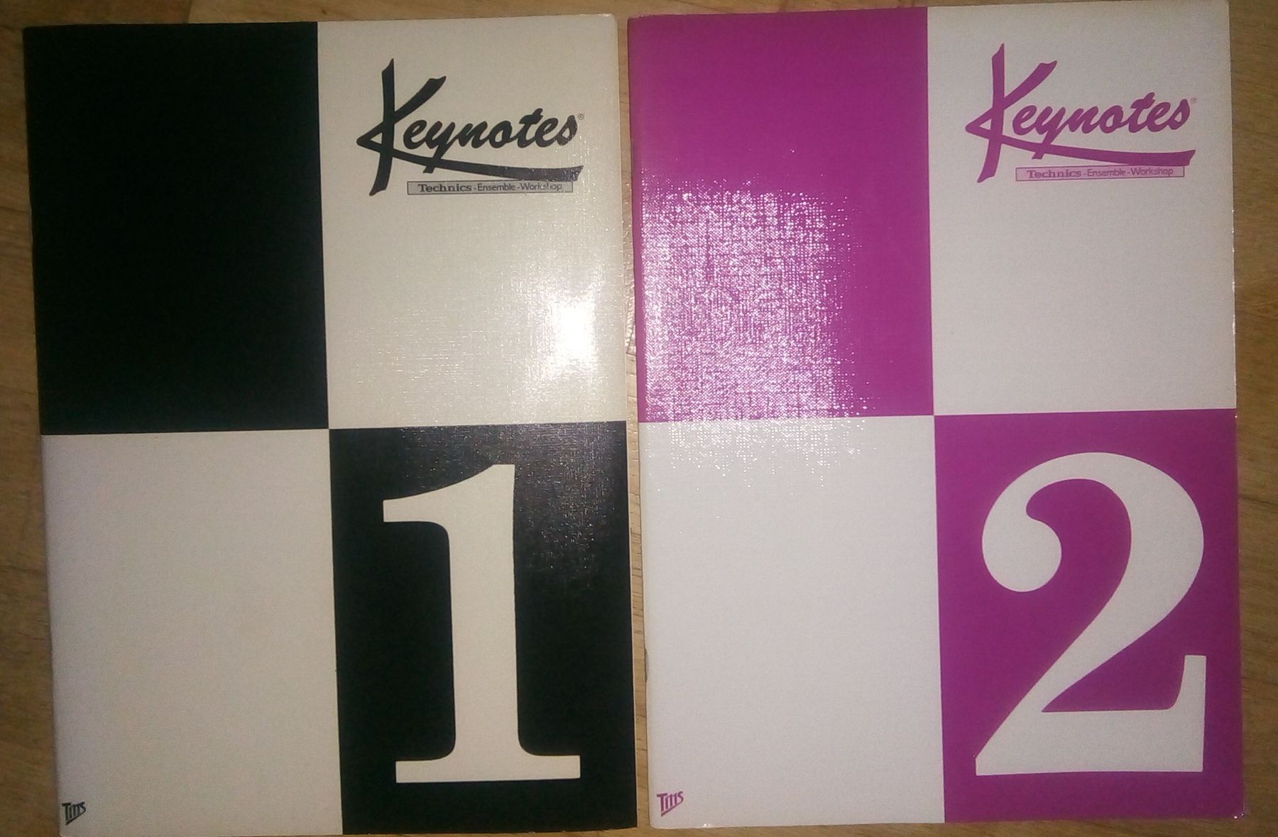 Libri: Keynotes -Technics-Emsemble-Workshop (Band 1+2)  Deutsch – Usato da St.Galllen venduto da elkaphone