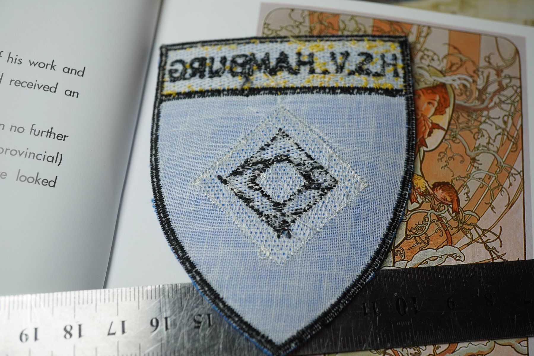 Toppe: H.S.V Hamburg     "patch " – Nuovo e nell'imballaggio originale da Eschenbach SG venduto da craniums 5