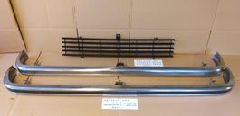 PEUGEOT 104   2 PARE-CHOCS ARR. + CALANDRE / HINTERE STOSST.