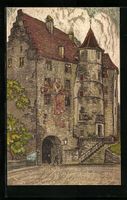 Baden, Blick auf das Landvogteischloss