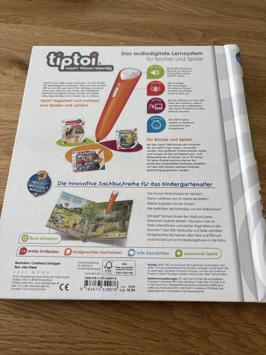 Bücher: tiptoi Buch Komm mit in den Wald  – Gebraucht aus Frauenfeld von non_2bmj 1
