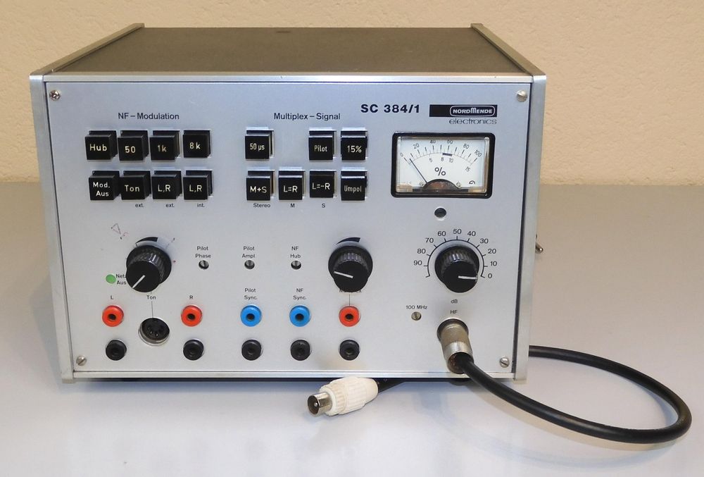 UKW-Testsender - Stereo-Coder SC 384/1 Nordmende (Gebraucht) in Zürich ...