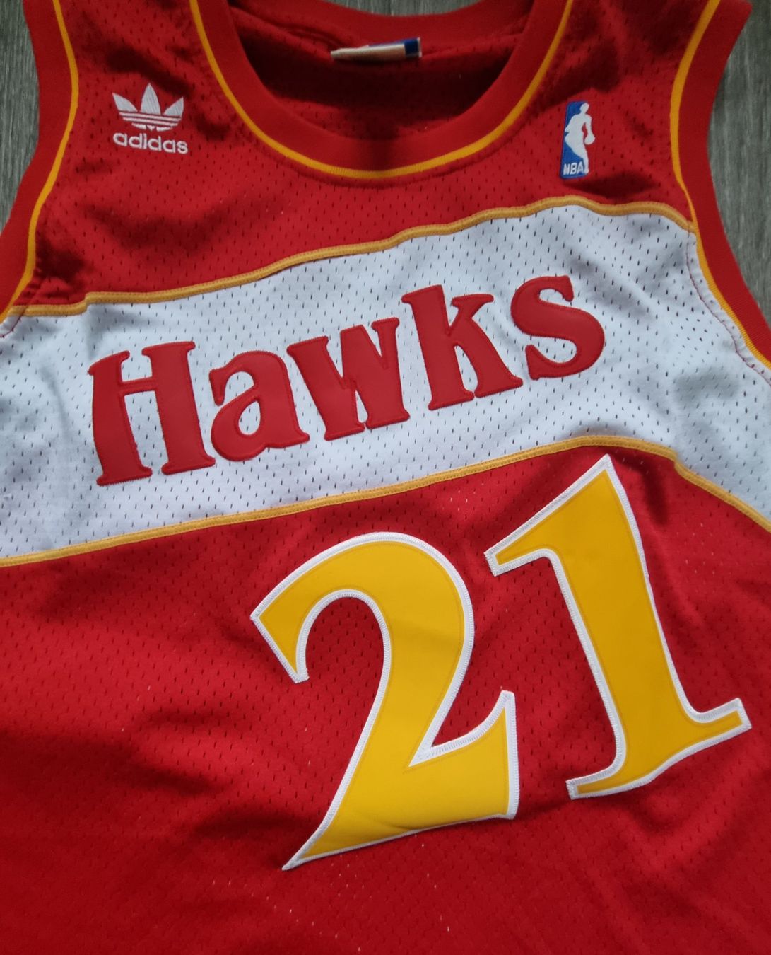Adidas Canottiere & Pantaloni: Atalanta Hawks | Wilkins #21 | NBA – Nuovo (secondo la descrizione) da Zollbrück venduto da MiKron 2