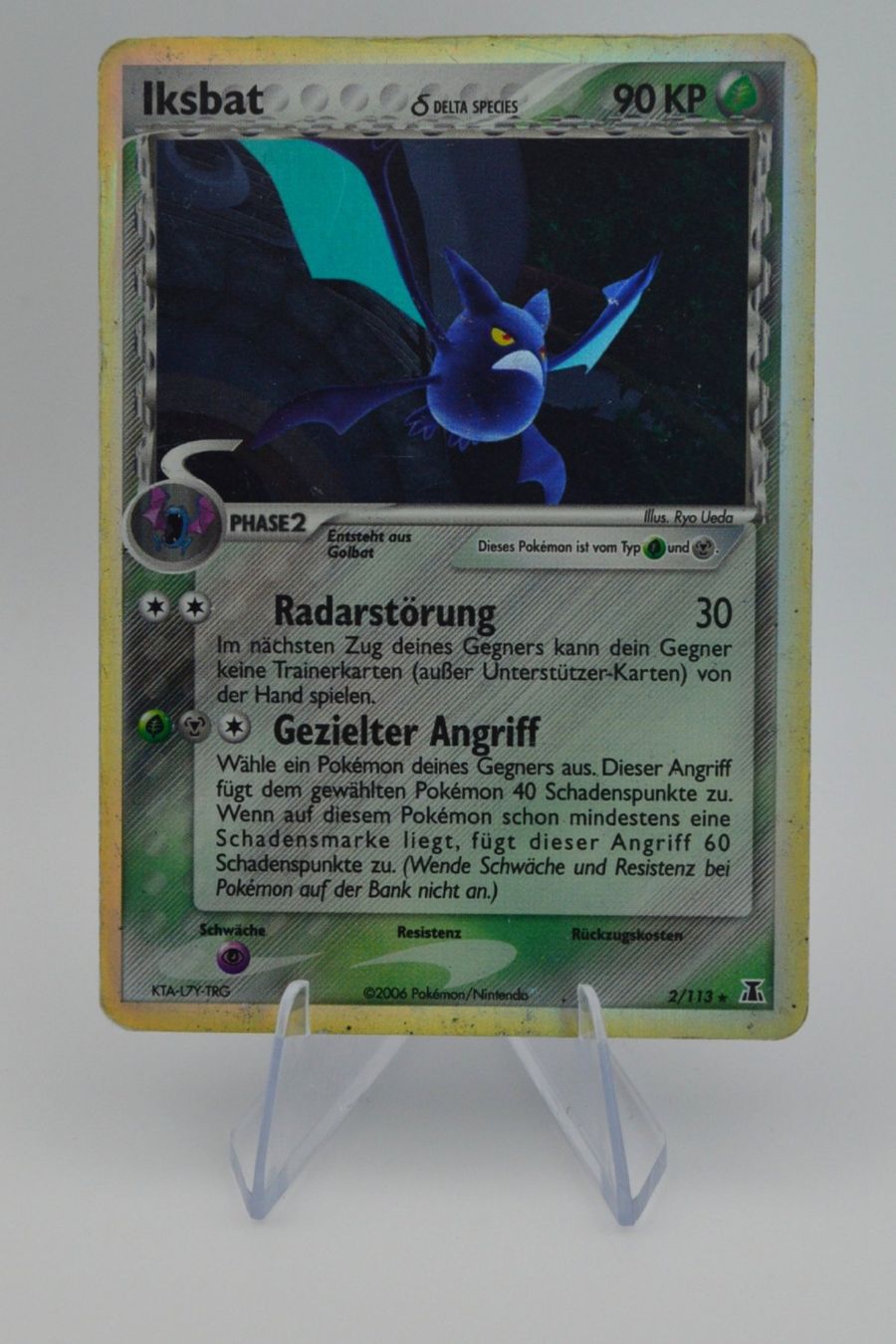 Pokémon Carte collezionabili: Crobat - DS 2/113 - DE - Pokémon – Usato da Winterthur venduto da blue_funk