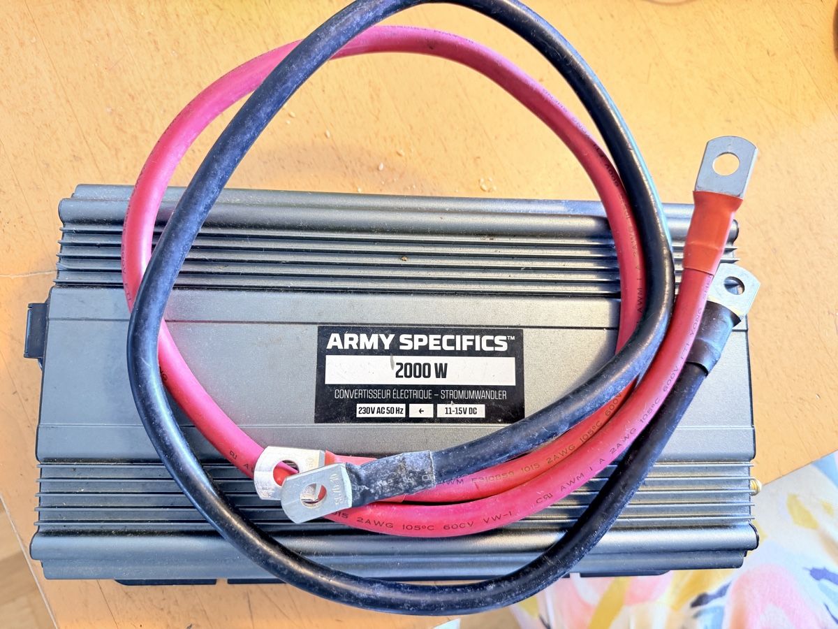 Alle Ersatzteile: Spannungswandler campingfahrzeug oder LKW 2000Watt – Neu (gemäss Beschreibung) aus Oensingen von jia_gs8g