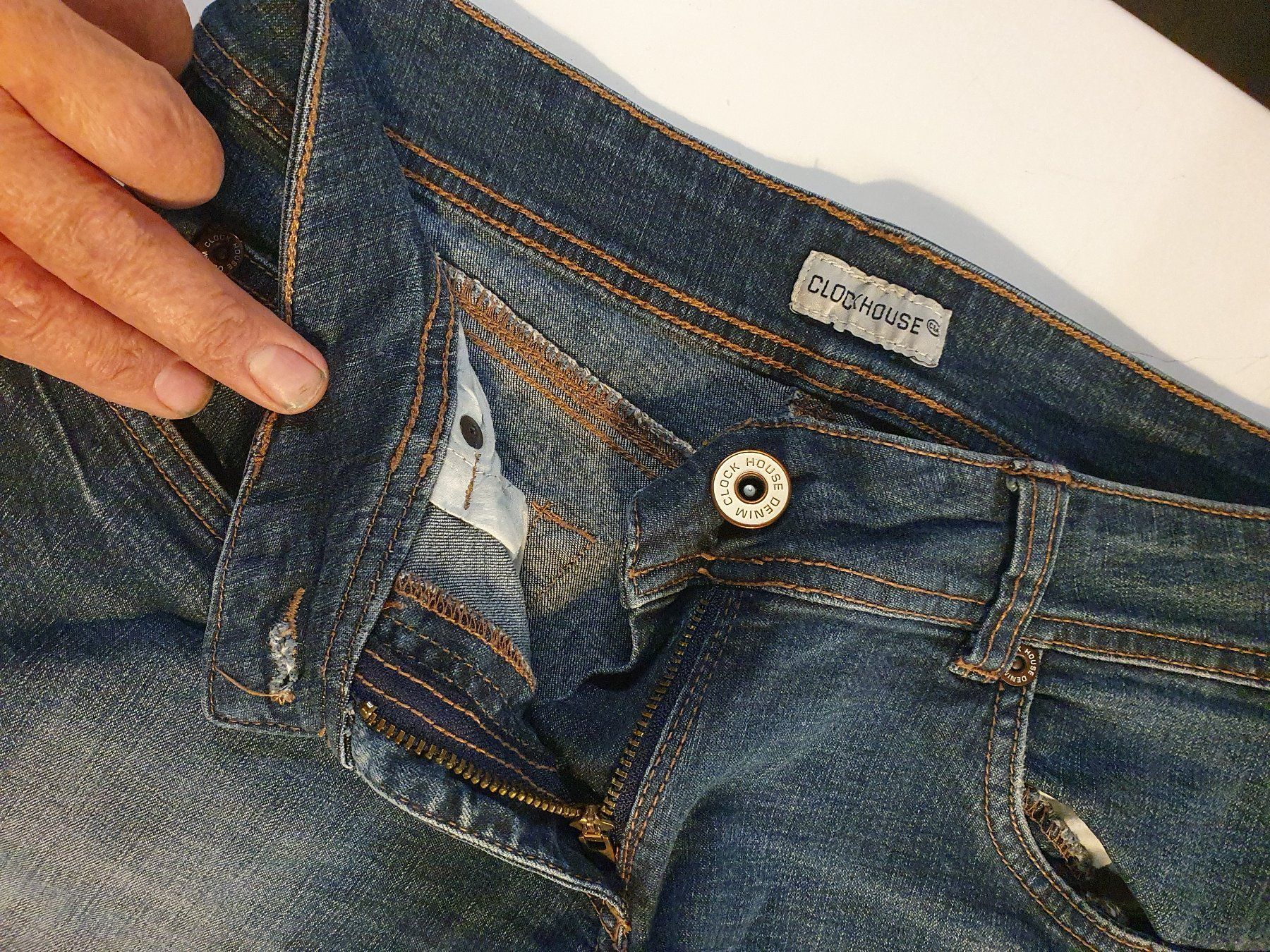 Jeans: Clockhouse Jeans blau – Usato da Zürich venduto da loosebone 2