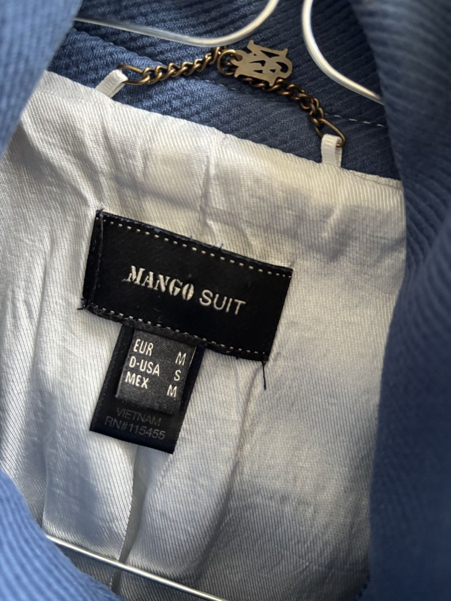 Mango Giacche: Mango Suit- Blue Jacket Size S – Usato da Wollerau venduto da Dolder23 3