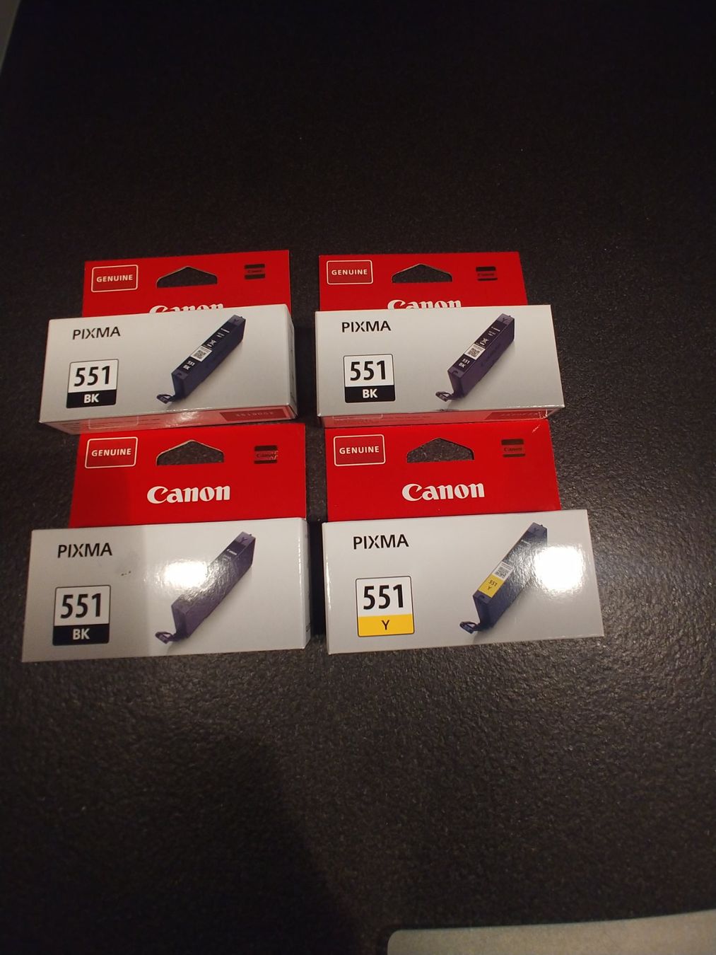 Canon Druckerpatronen & Toner: Canob Pixma 551 Druckerpatronen – Neu und originalverpackt aus Bäriswil BE von Rezz