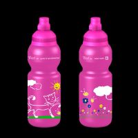 Fizzii Trinkflasche 330ml pink, Katze
