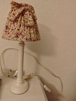 Tischlampe Blumenmuster Shabby Chic Landhaus Deko 🌸💡