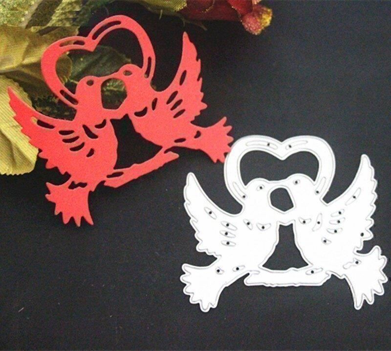 Schablonen: HOCHZEITSTAUBEN HOCHZEIT STANZSCHABLONE – Neu und originalverpackt aus Affoltern am Albis von scrapbooking