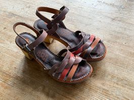 Top Art Pumps Schuhe Größe 40 braun Rost rot The Art Company