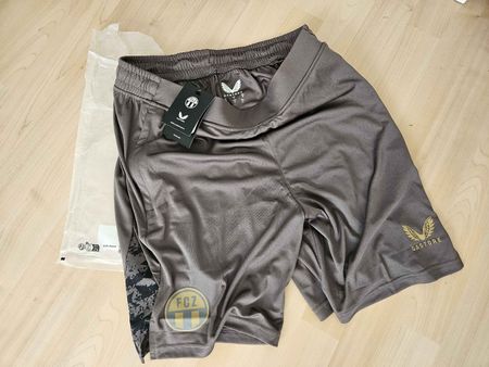 FCZ Castore Trainingsshorts grau Grösse M NEU