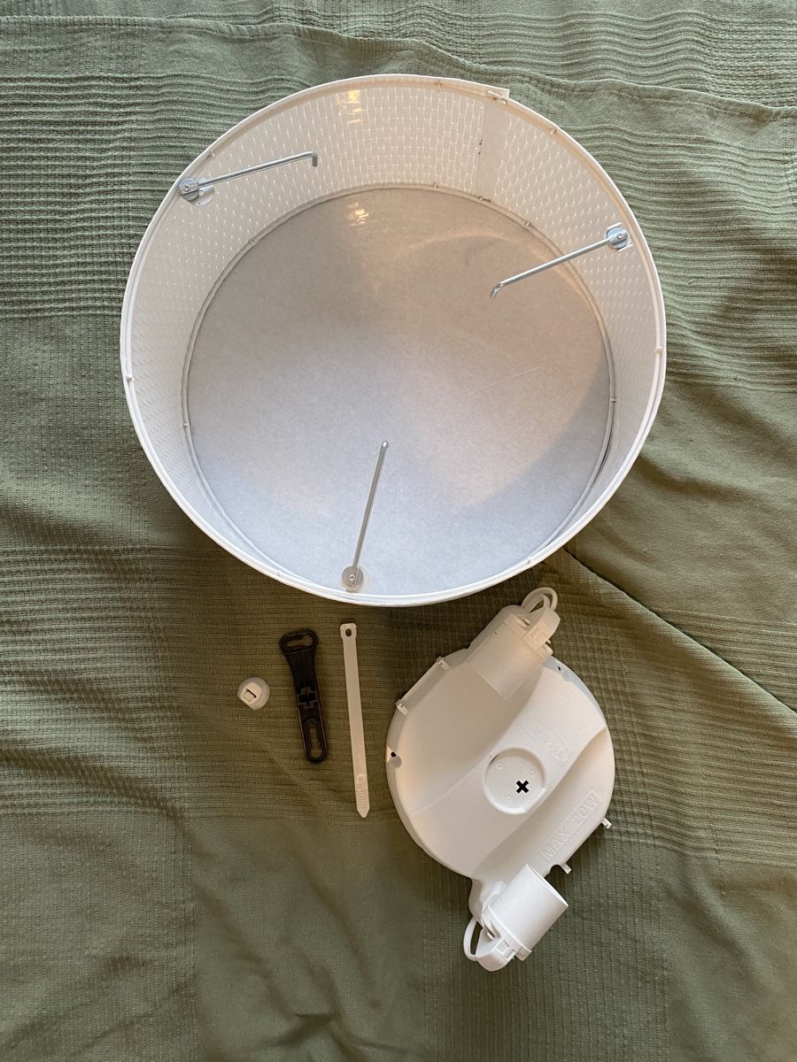 Ikea Lustres & lampes de plafonds: Deckenlampe Ikea "Aläng" weiss – Neuf (Voir description) à Zürich par tri_rmg2 2